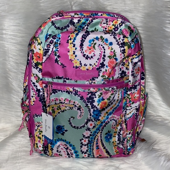 Vera Bradley Paisley Lighten Up Grand Backpack